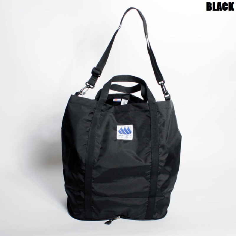 【送料無料】【バック/トートバッグ/パッカブル】MADDEN C/O メデン バッグ  ファニー トートバッグ 20リッター FUNNY TOTE BAG 20L 全3色 MDPM-01 メンズ レディースバッグ ブラック オレンジ ベージュ