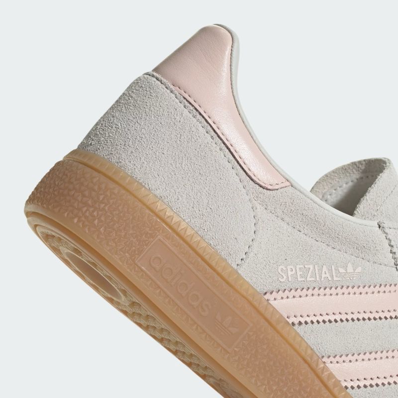 スニーカー adidas Handball Special Gray Wonder Quartz JR3629 adidas 25Q3 HANDBALL SPEZIAL W オービットグレー/ワンダー