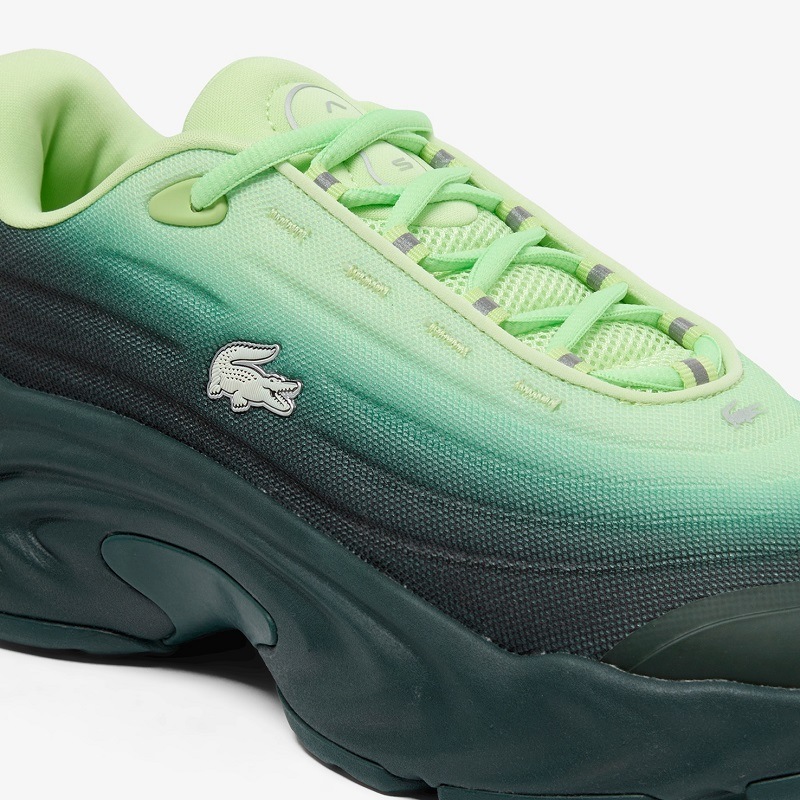 LACOSTE 25FW M SPINOR 225 2 SMA DK GRN/LT GRN 50SMA0164-1X2