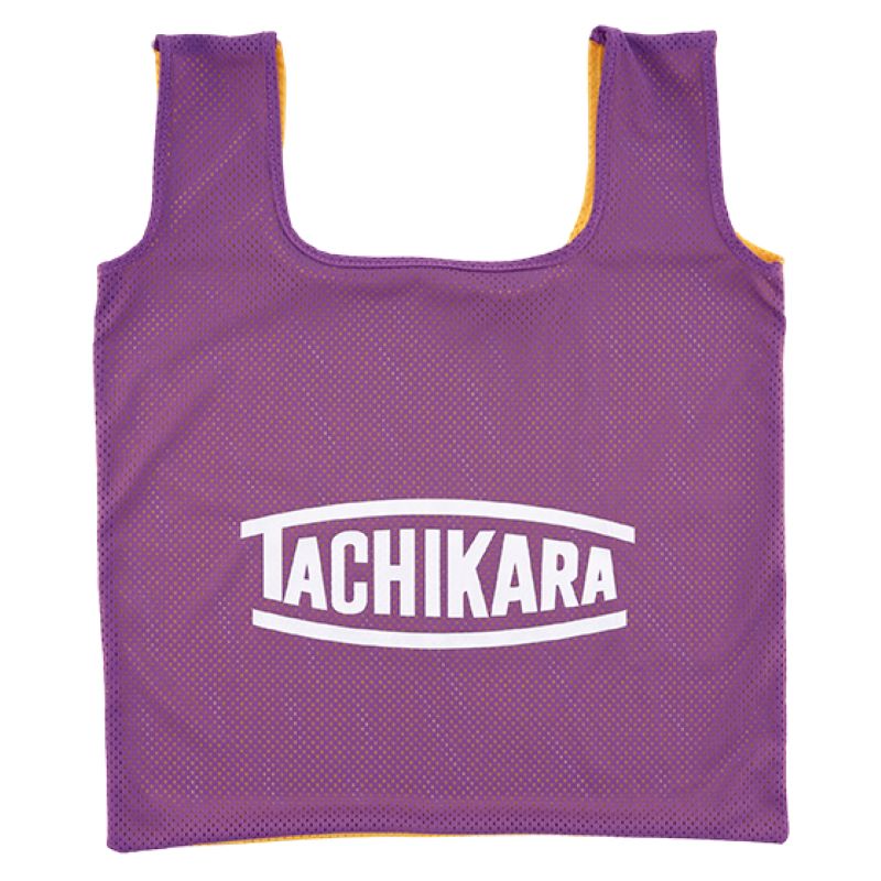 【ボールバッグ/ボールサック】TACHIKARA 23 タチカラアクセサリー ORIGINAL BALL SAC BS-047 パープル/イエロー