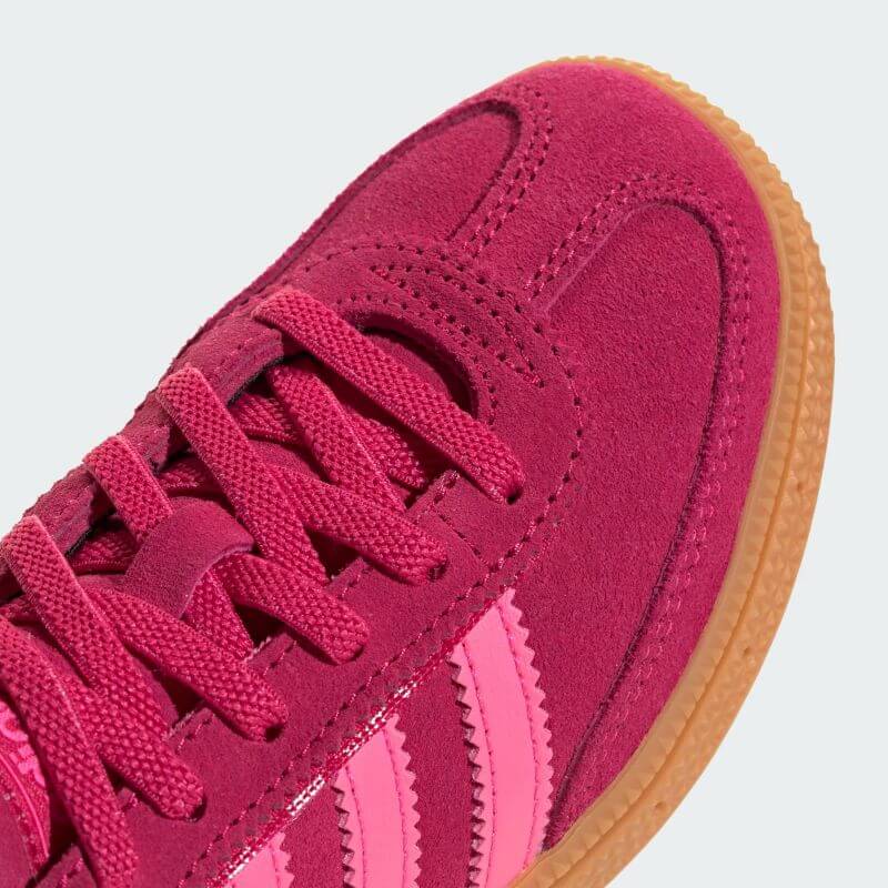 adidas 25Q3 HANDBALL SPEZIAL CF EL C ルビーレッド/ルシッドピンク/ガム JR7423