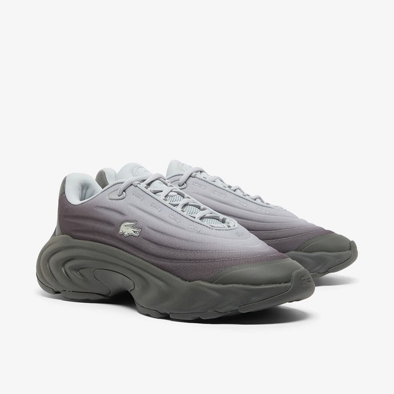 LACOSTE 25FW M SPINOR 225 2 SMA 2G4 DK GRY/LT GRY 50SMA0164-2G4