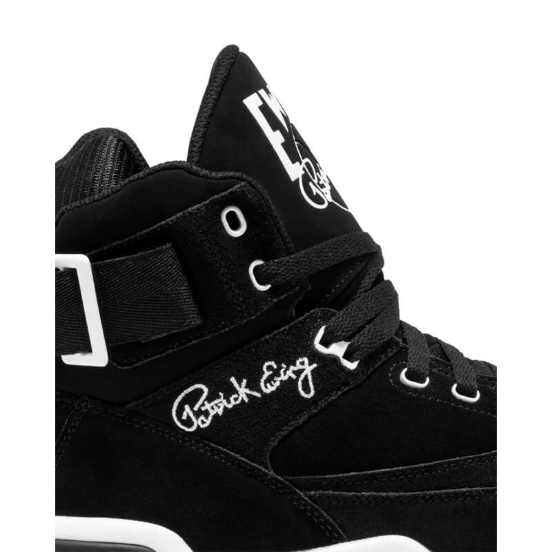 EWING ATHLETICS 26SS EWING 33 HI OG BLACK SUEDE/WHITE PEWF-001-BSW