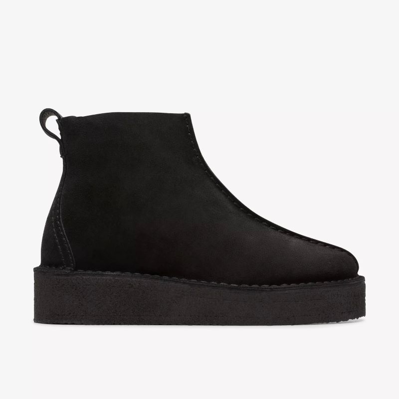 セール30%OFF】Clarks W Trek Wedge Bt. 26173492 Black Suede｜アメ横