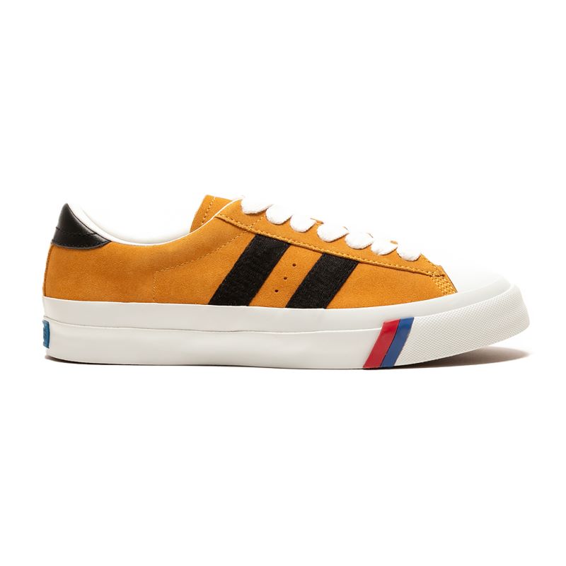 【プロケッズ/ロイヤルプラス/スウェード/Vibram】PRO-Keds C/O ROYAL PLUS SUEDE LO MUSTARD PN1021MU マスタード