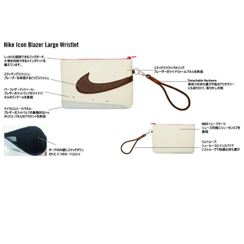 NIKE SU25 NIKE ICON BLAZER WRISTLET LARGE  NW0003-120