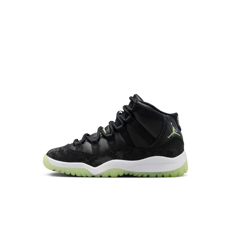JORDAN BRAND HO25 10/4 JORDAN 11 RETRO PS ブラック/ベアリーボルト-ダークレーズン-ホワイト IB1379-001