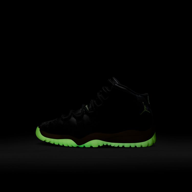 JORDAN BRAND HO25 10/4 JORDAN 11 RETRO PS ブラック/ベアリーボルト-ダークレーズン-ホワイト IB1379-001