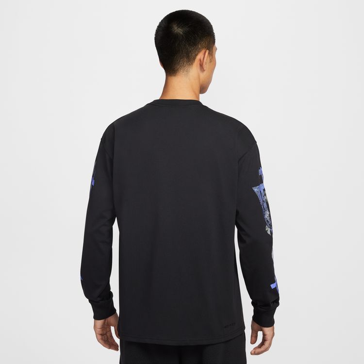 NIKE HO25 12/11 AS KB M NK DF TEE LS M90 ブラック IM7749-010