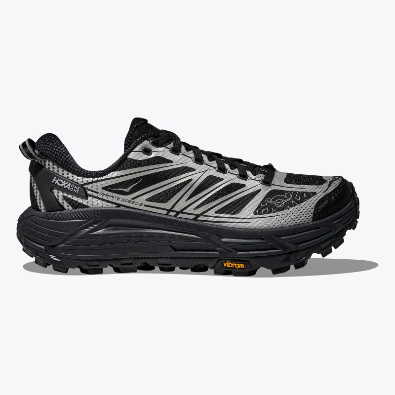 HOKA S26 U MAFATE SPEED 2 BLACK / SILVER 1126851-BKSV