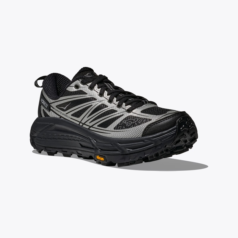 HOKA S26 U MAFATE SPEED 2 BLACK / SILVER 1126851-BKSV