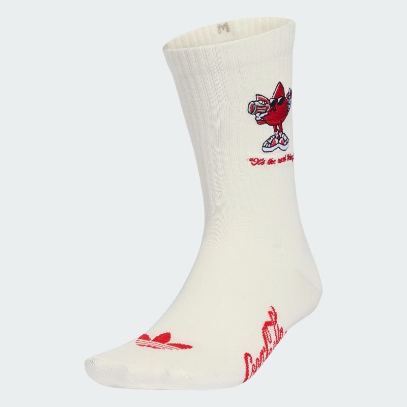 adidas 26Q3 6/6 GRAPHIC CREW SOCK 2 PAIR PER PACK COCA COLA コア