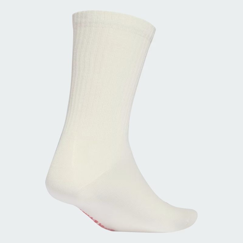 adidas 26Q3 6/6 GRAPHIC CREW SOCK 2 PAIR PER PACK COCA COLA コアホワイト/ビビッドレッド KY7158