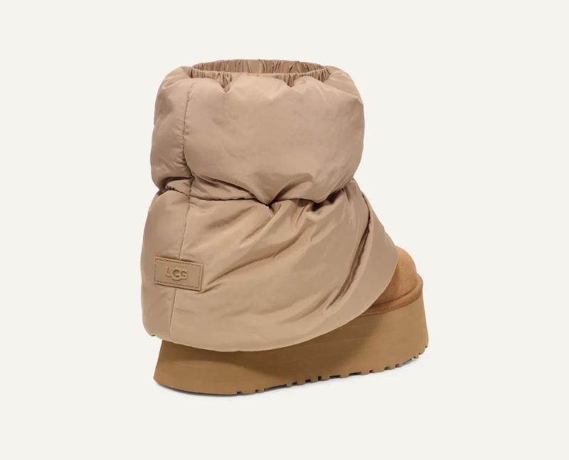 UGG 24AW 10/2 W CLASSIC MINI DIPPER PUFFER AMPHORA / CHESTNUT 1158275-AHS アンフォラ/チェスナッツ