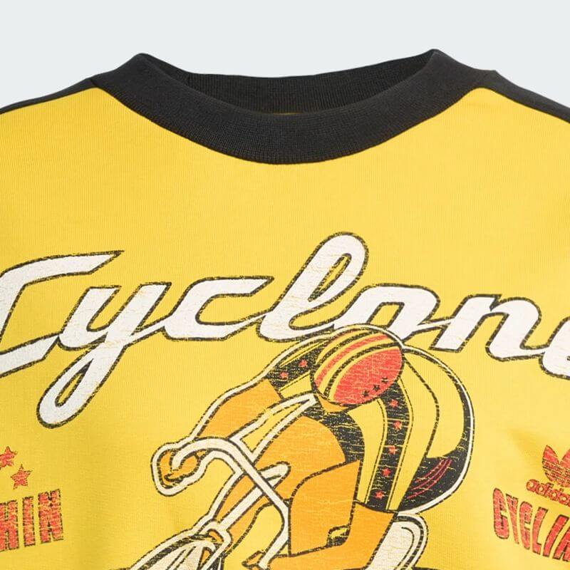 adidas 25Q4 CYCLING CREW EQT イエロー/クラウドホワイト/ブラック JW0147