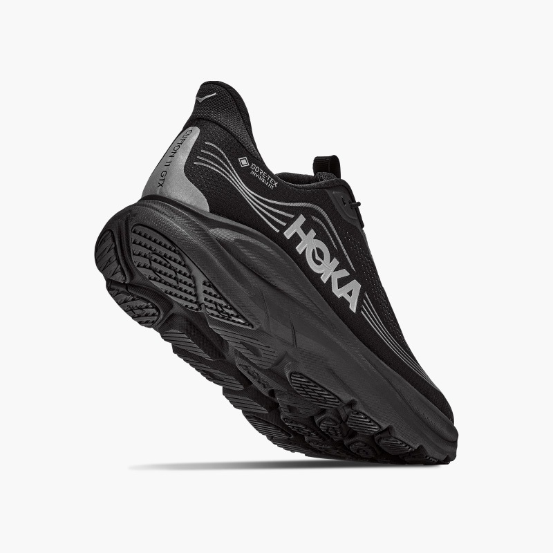 HOKA F26 9/1 W CLIFTON 11 GTX BLACK / BLACK 1176575-BBLC