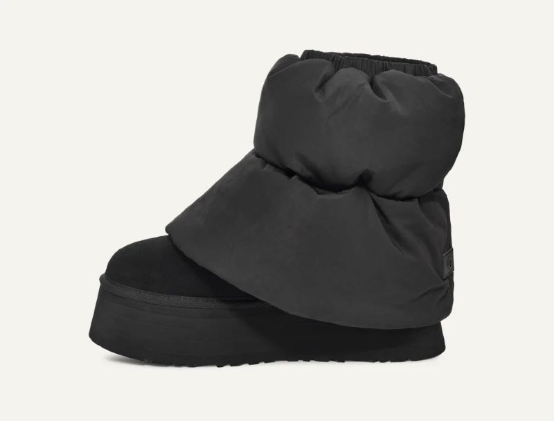 UGG 24AW 10/2 W CLASSIC MINI DIPPER PUFFER BLACK / BLACK 1158275-BBLC ブラック/ブラック
