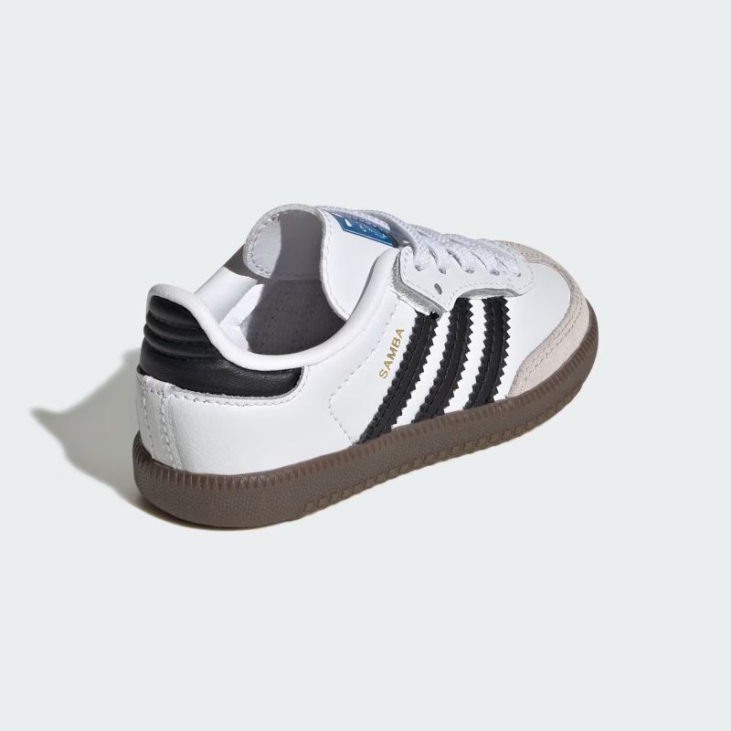 adidas 25Q3 SAMBA OG CF EL I フットウェアホワイト/コアブラック/ガム JQ3191