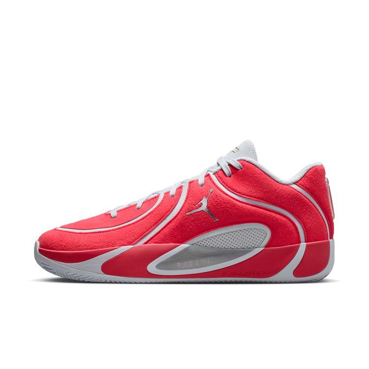 JORDAN BRAND HO25 10/10 JORDAN TATUM 4 PREM PF サイレンレッド/メタリックシルバー-フットボールグレー IO5031-600