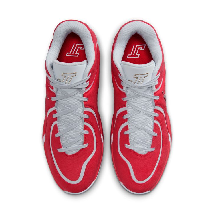 JORDAN BRAND HO25 10/10 JORDAN TATUM 4 PREM PF サイレンレッド/メタリックシルバー-フットボールグレー IO5031-600