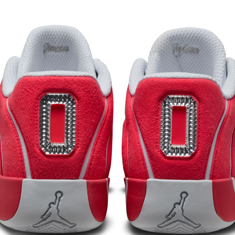 JORDAN BRAND HO25 10/10 JORDAN TATUM 4 PREM PF サイレンレッド/メタリックシルバー-フットボールグレー IO5031-600