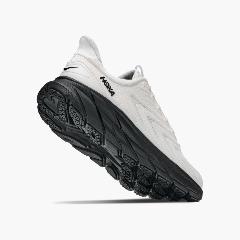 HOKA F26 9/17 M CLIFTON UTL FROST / BLACK 1176643-FLCK