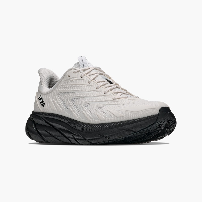 HOKA F26 9/17 M CLIFTON UTL FROST / BLACK 1176643-FLCK