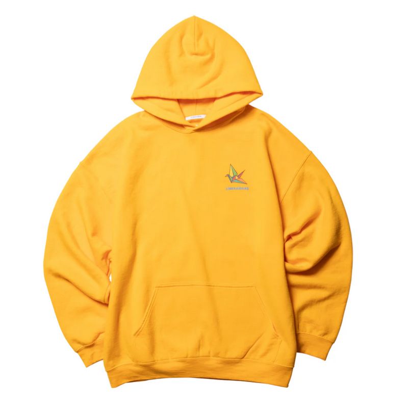 Liberaiders 26SS 2/6 STAINED GLASS HOODIE 733012601 ブラック イエロー 733012601-BLK 733012601-YEL