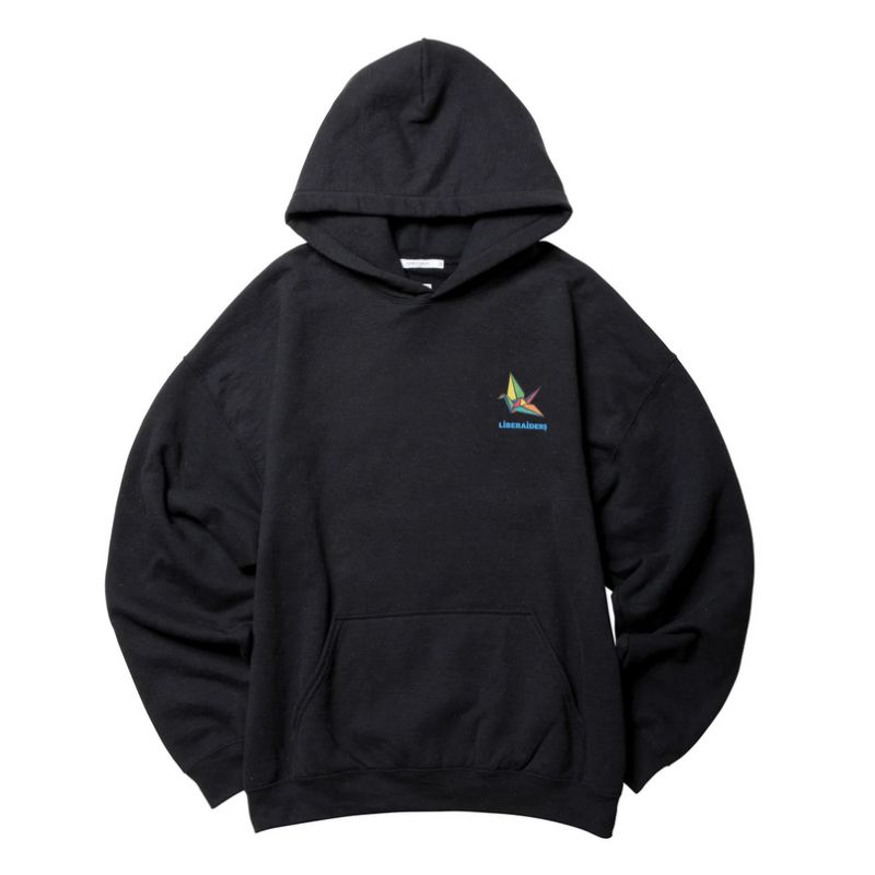 Liberaiders 26SS 2/6 STAINED GLASS HOODIE 733012601 ブラック イエロー 733012601-BLK 733012601-YEL