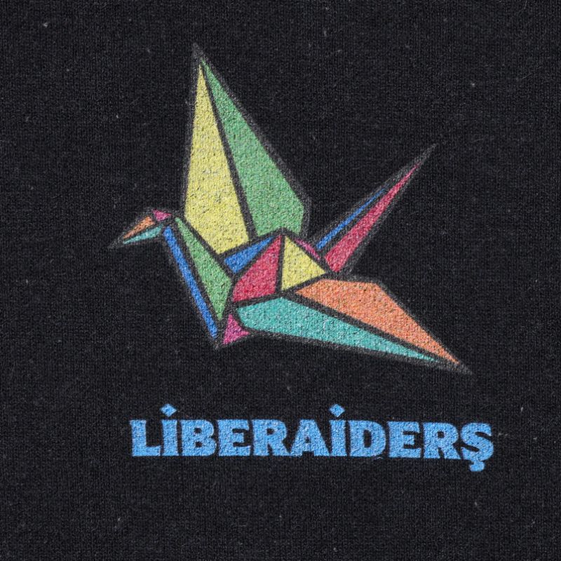 Liberaiders 26SS 2/6 STAINED GLASS HOODIE 733012601 ブラック イエロー 733012601-BLK 733012601-YEL