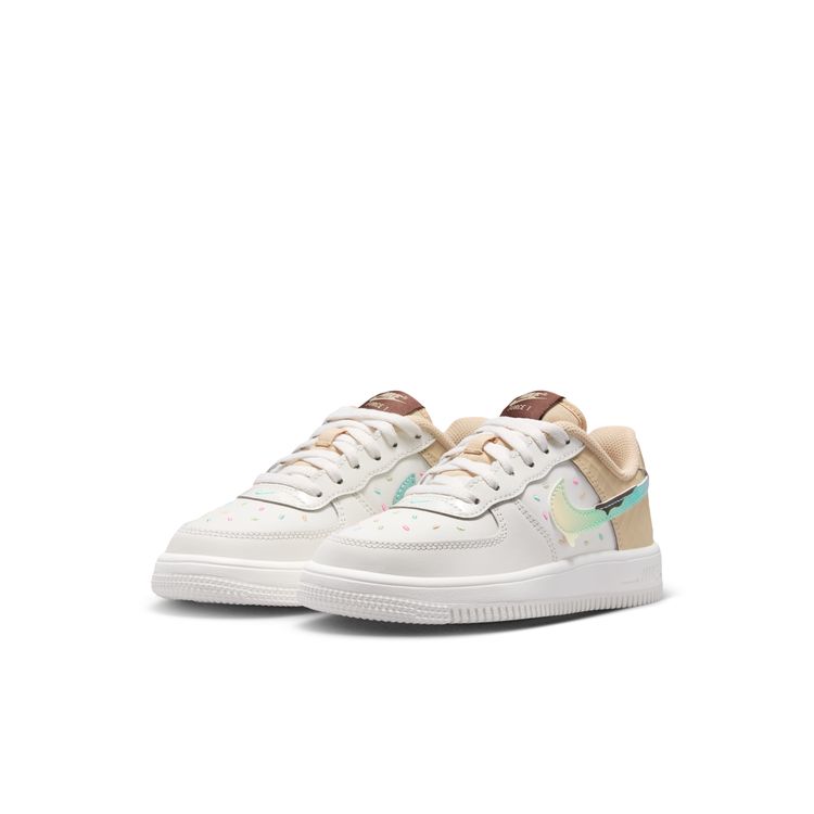 NIKE FA26 NIKE FORCE 1 LOW BP LACE セイル/マルチカラー-セサミ-ブリーチドターコイズ IV6208-133