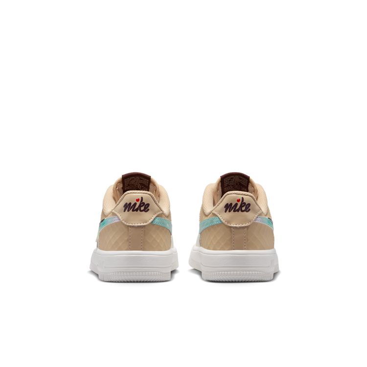 NIKE FA26 NIKE FORCE 1 LOW BP LACE セイル/マルチカラー-セサミ
