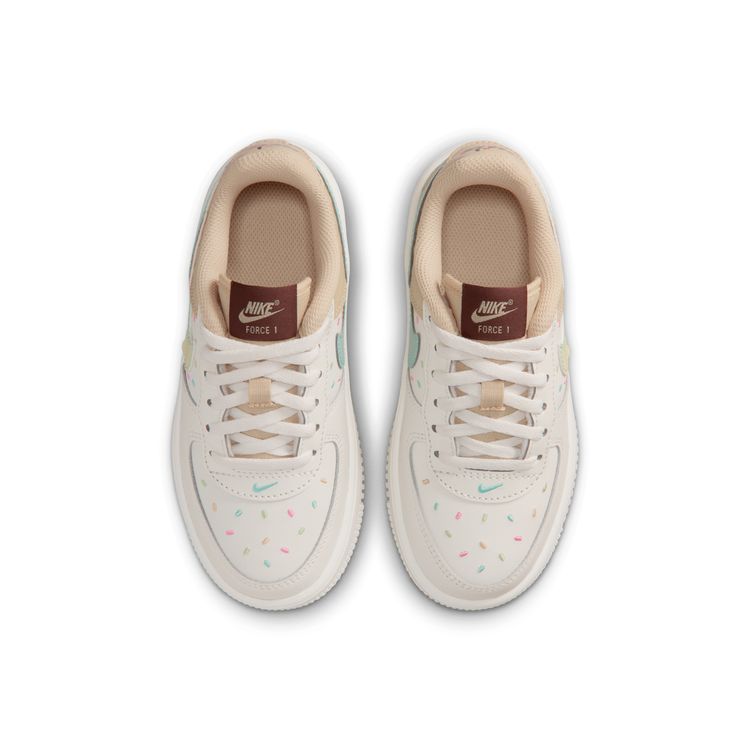 NIKE FA26 NIKE FORCE 1 LOW BP LACE セイル/マルチカラー-セサミ-ブリーチドターコイズ IV6208-133