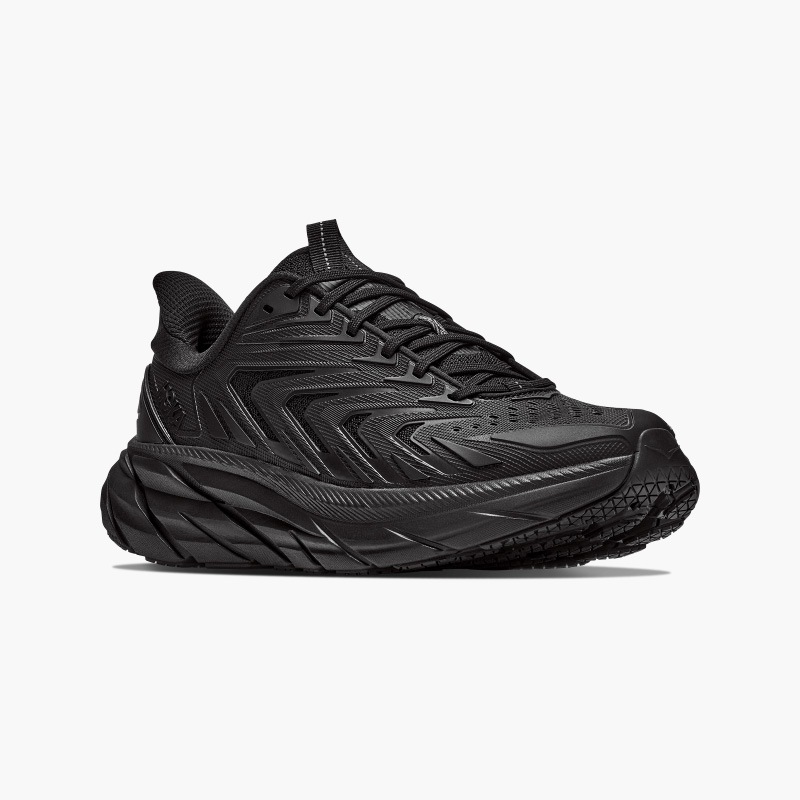 HOKA F26 9/4 W CLIFTON UTL BLACK / BLACK 1176644-BBLC