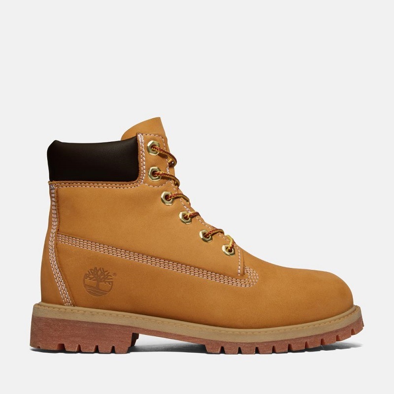 Timberland C/O J 6-INCH PREMIUM WATERPROOF BOOT WHEAT NUBUCK 12909-713