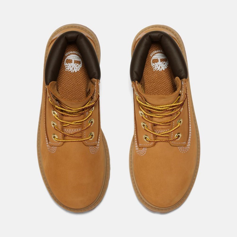 Timberland C/O J 6-INCH PREMIUM WATERPROOF BOOT WHEAT NUBUCK 12909-713