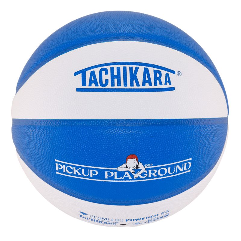 【限定モデル】【6号球】【バスケットボール】【PLAYGROUND別注】タチカラ ボール TACHIKARA BASKETBALL ピックアッププレーグラウンド PICK UP PLAYGROUND ×TACHIKARA BALL PACK SB6-504 レディースボール ブルー/ホワイト スラムダンク 桜木花道