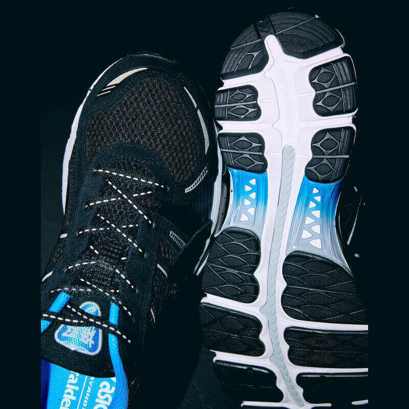 asics 25AW 12/12  Liberaiders x GEL-KAYANO 12.1 BLACK/PURE SILVER 1203A985-002