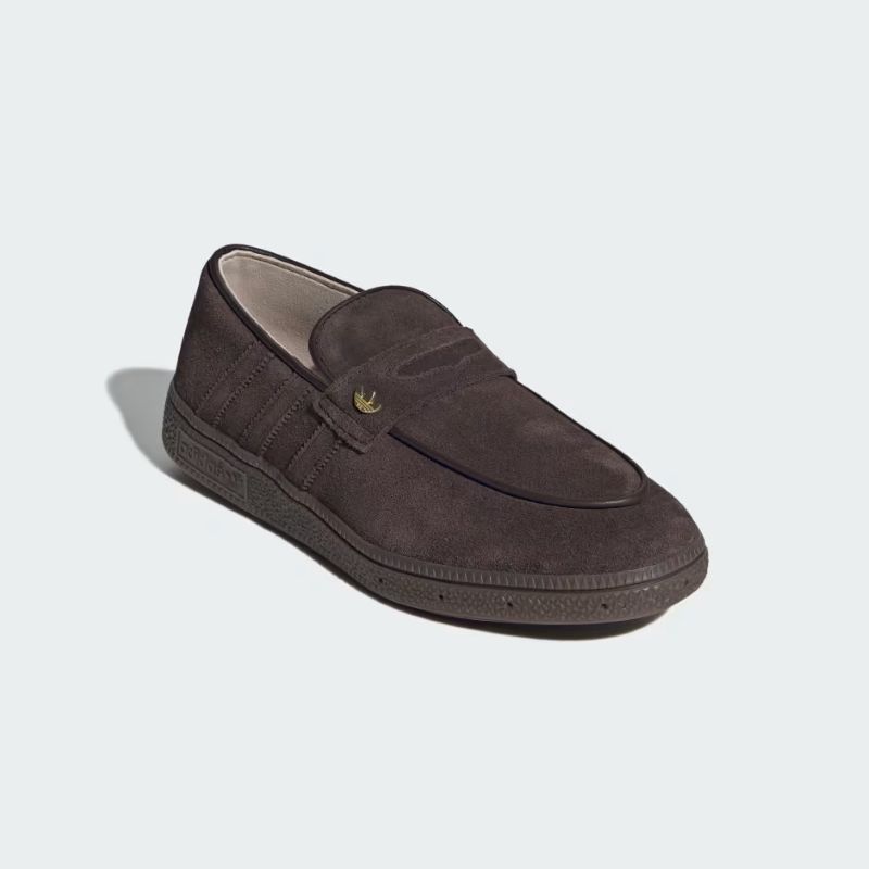 adidas 26Q2 2/20 adidas HANDBALL SPEZIAL LOAFER W オーロラコーヒー/オーロラコーヒー/ガム KJ2533
