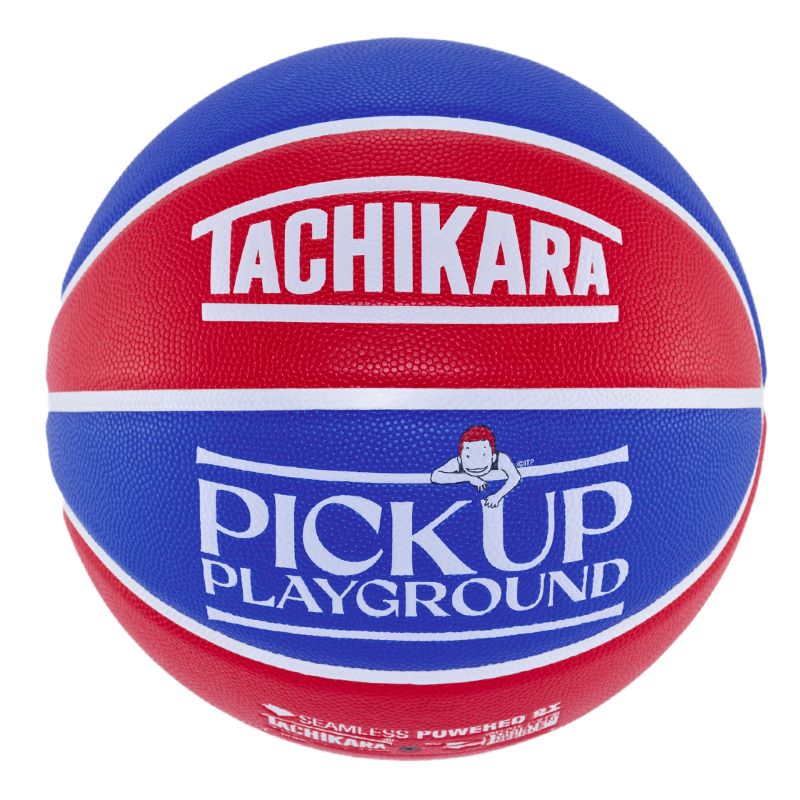 【限定モデル】【7号球】【バスケットボール】【PLAYGROUND別注】タチカラ ボール TACHIKARA BASKETBALL ピックアッププレーグラウンド PICK UP PLAYGROUND ×TACHIKARA BALL PACK SB7-581 Red / Blue  メンズボール レッド/ブルー スラムダンク 桜木花道