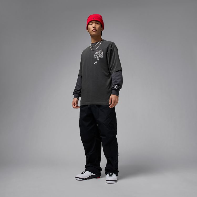 フェンネル ショートブルゾン JORDAN BRAND FA25 7/12 JORDAN BRK SBB OVSZ GFX S/S CRW オフ