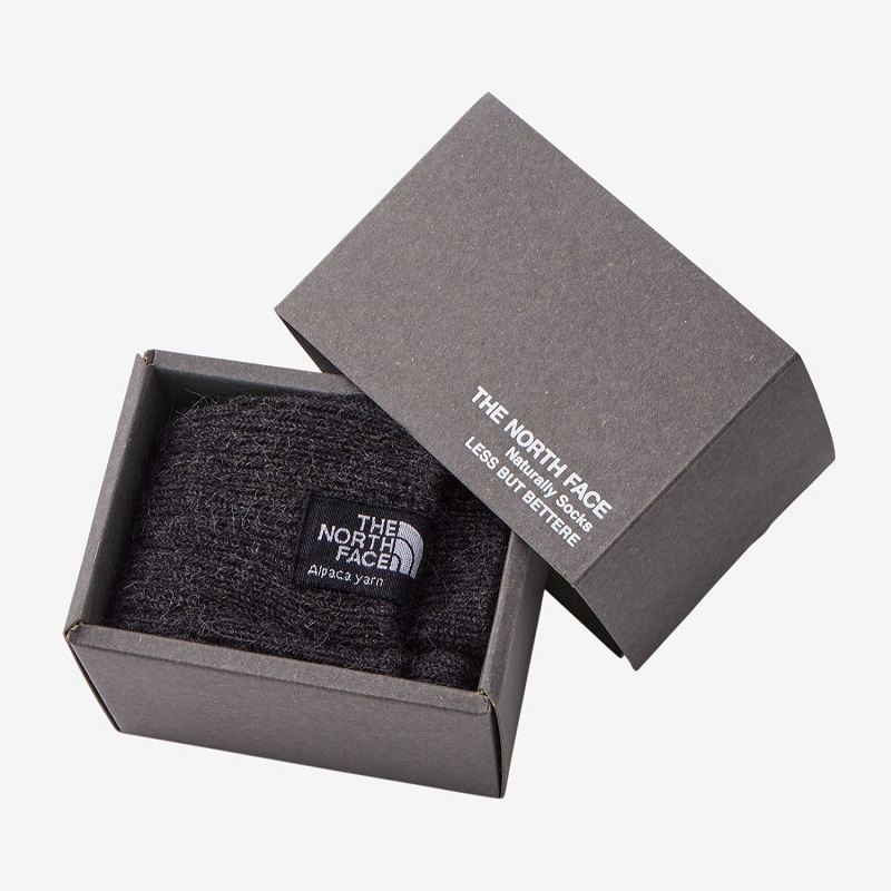 【セール30%OFF】THE NORTH FACE F24 ザ・ノースフェイス ナチュラリー アルパカ クルー Naturally Alpaca Crew チャコールグレー NN82416-CG