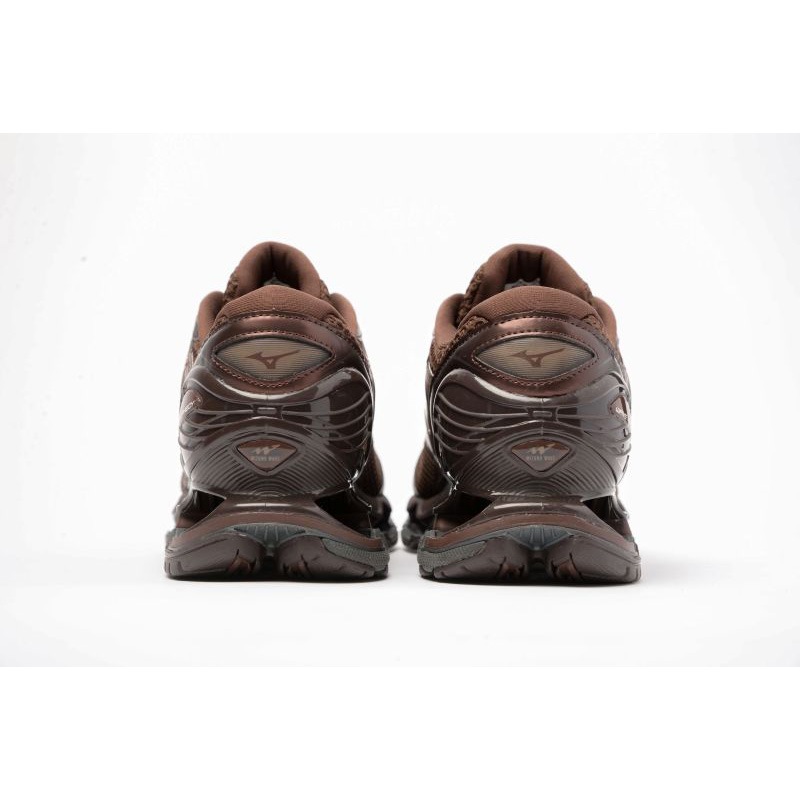 MIZUNO 25AW 9/26 WAVE PROPHECY LS 05:ブラウン×オフホワイト D1GA251105
