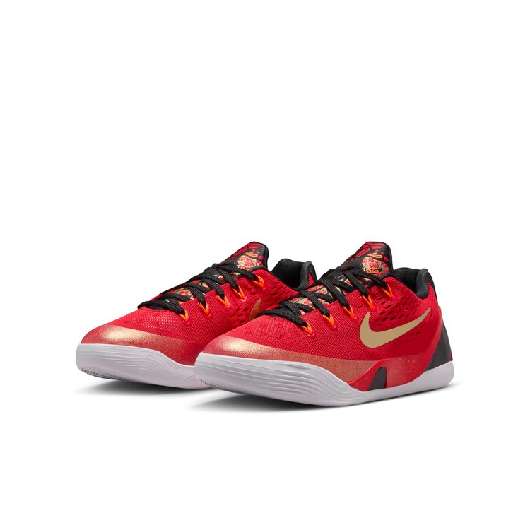 NIKE HO25 11/22 NIKE KOBE 9 LOW PROTRO EM GS ユニバーシティレッド/メタリックゴールド-ブラック IM9569-600