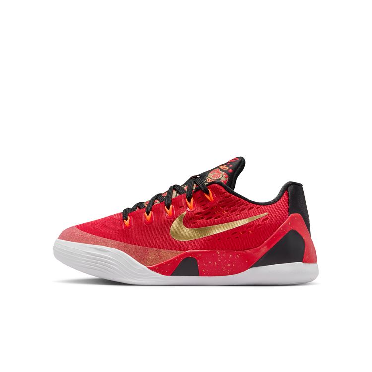 NIKE HO25 11/22 NIKE KOBE 9 LOW PROTRO EM GS ユニバーシティレッド/メタリックゴールド-ブラック IM9569-600