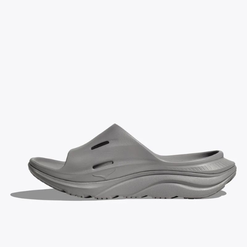 HOKA ONE ONE C/O U ORA RECOVERY SLIDE 3 Grey/Grey 1135061-GYGY