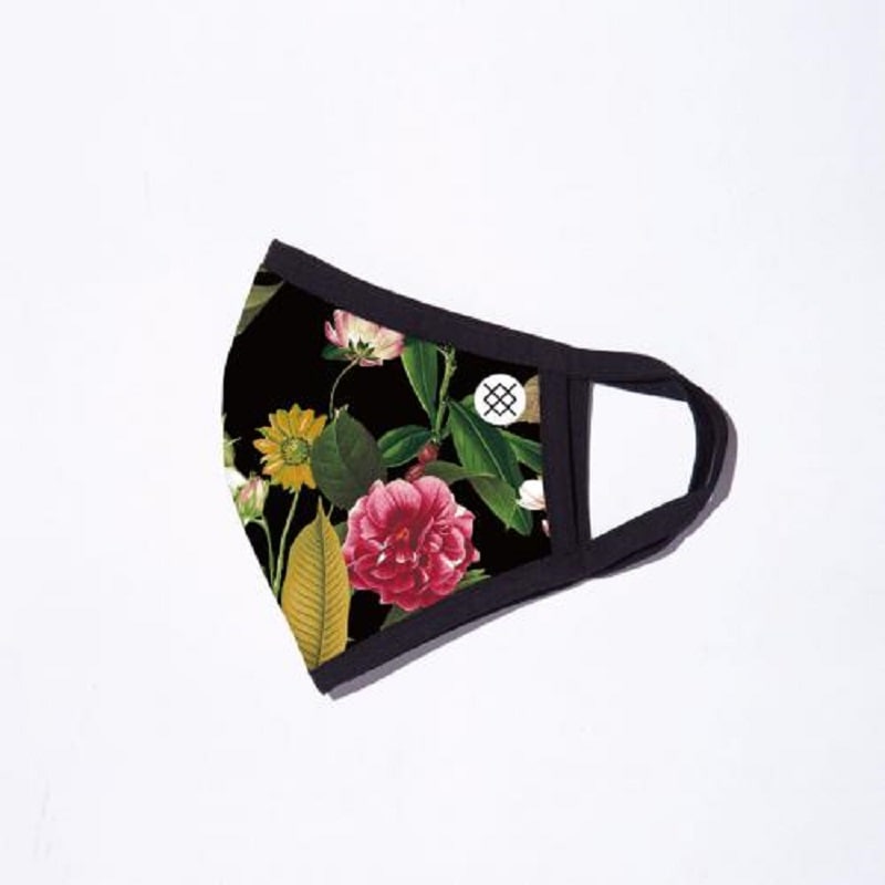 【定番モデル】【スタンスフェイスマスク】【リバーシブル/2WAY】STANCE 21 スタンス ファッション アザハル マスク AZAHAR MASK AH01C20AZA-BLK メンズアパレル ブラック ボタニカル柄 フェイスマスク