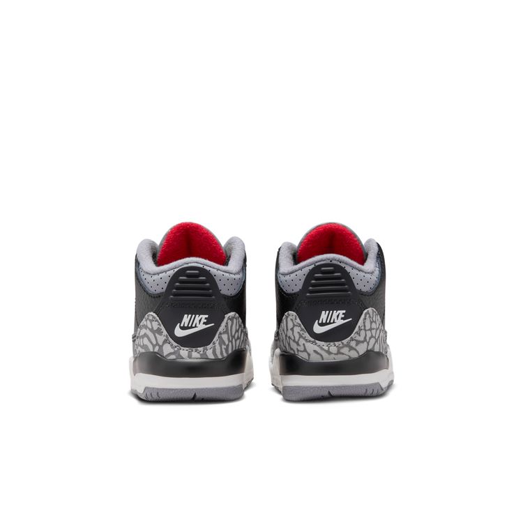 JORDAN BRAND HO24 11/23 JORDAN 3 RETRO TD ブラック/ファイアレッド-セメントグレー-サミットホワイト DM0968-010