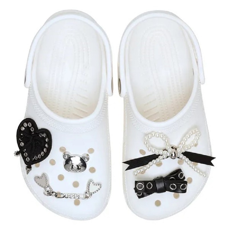 crocs 25Q4 Jibbitz charms Indie Luxe Silver 5 Pack 10016472