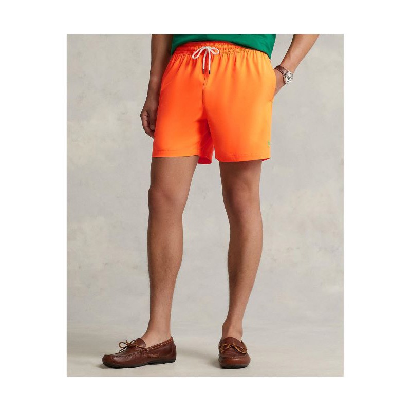 【セール40%OFF】POLO RALPH LAUREN 23SS TRAVELER-SWIM SHORTS 710829851037 710829851-037 BLAZE RACING ORANGE